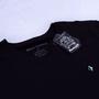 Imagem de Camiseta maloca clothing preta minimalista algodão egípcio