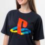 Imagem de Camiseta Manga Curta Playstation Classic Estampado Preto