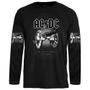 Imagem de Camiseta Manga Longa AC/DC For Those About To Rock Oficial Stamp