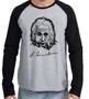 Imagem de Camiseta Manga Longa Albert Einstein rosto