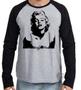 Imagem de Camiseta Manga Longa blusa Marilyn Monroe