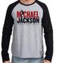 Imagem de Camiseta Manga Longa blusa Michael Jackson rei pop