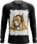 Imagem de Camiseta Manga Longa Pitbull com Headphones 1