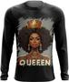 Imagem de Camiseta Manga Longa Rainha Africana Queen Afric 7