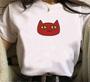 Imagem de Camiseta Marceline Gatinho Cat Vermelho Gato