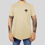 Imagem de Camiseta Masculina Adulto Casual Algodão Premium Estampada Gola Redonda Anjo Arm