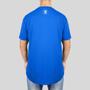 Imagem de Camiseta Masculina Adulto Casual Algodão Premium Estampada Gola Redonda Frase Calma
