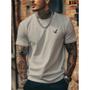 Imagem de Camiseta Masculina Aguia Camisa 100% Algodao Blusa Malha Premium Lançamento casual