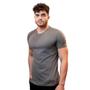 Imagem de Camiseta Masculina Algodão Egípcio Slim Fit Básica Não Desbota