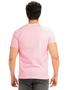 Imagem de Camiseta Masculina Anistia Gola V Algodão Elastano Fit Rosa