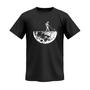 Imagem de Camiseta Masculina Astronauta na Lua 100% Algodão Camisa Cores