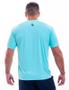 Imagem de Camiseta masculina azul água  com proteção UV50