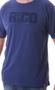 Imagem de Camiseta Masculina Azul Escuro Estampa Rico Sublime