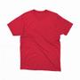 Imagem de Camiseta Masculina Básica de Algodão Vermelha P ao G3 Tamanhos Grandes Plus Size - Gira e Pira