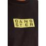 Imagem de Camiseta Masculina Básica Gangster Estampada nas Costas Modelo Casual Premium