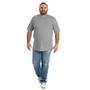 Imagem de Camiseta masculina básica manga curta plus  size 118001