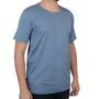 Imagem de Camiseta Masculina Basico.com Pima Azul Cobalto - 102101