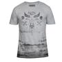 Imagem de Camiseta Masculina Blusa Camisa Estampa Fina KM-ORG 1042