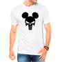 Imagem de Camiseta Masculina Branca Desenho Mickey 01