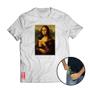 Imagem de Camiseta Masculina Branca Open Beer Mona Lisa