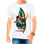 Imagem de Camiseta Masculina Branca Tomb Raider Lara Croft