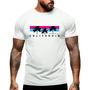 Imagem de Camiseta Masculina California Enjoy Verão Manga Curta Gola Redonda Academia Shopping 100% Algodão