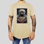 Imagem de Camiseta Masculina Casual Algodão Premium Gola Redonda Estampada Pet