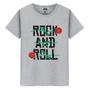 Imagem de Camiseta Masculina Casual Algodão Premium Rock Roll