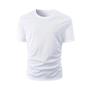 Imagem de Camiseta Masculina Casual de Algodão - Manga Curta com Estampa de Letras
