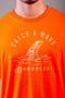 Imagem de Camiseta Masculina - Catch a wave - Laranja