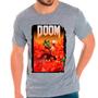 Imagem de Camiseta Masculina Cinza Doom Games Jogos 03