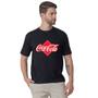 Camiseta Masculina Coca Colla Algodão Acabamento Premium Estampa Personalizada - Safira Imagem de Camiseta Masculina Coca Colla Algodão Acabamento Premium Estampa Personalizada