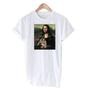 Imagem de Camiseta Masculina Com Estampa Monalisa Bulldog Cachorro