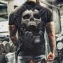 Imagem de Camiseta Masculina Cranio Blusa Caveira Moda Esoterica XXXL