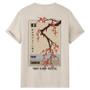 Imagem de Camiseta Masculina de Algodão - Gola Redonda, Estilo Hip Hop Floral - Ideal para Verão e Festivais