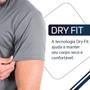 Imagem de Camiseta Masculina Dry Fit Academia Treino Fitness Esportiva