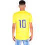 Imagem de Camiseta Masculina Dry Fit Gola Careca Confortável Kit 3 Azul/Branco M