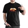 Imagem de Camiseta Masculina Estampa Urso Verao Manga Curta 100% Algodao Com Abridor de Garrafa