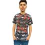 Imagem de Camiseta masculina estampada dixie 9915 overcore