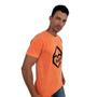 Imagem de Camiseta Masculina Estonada For  006 Laranja