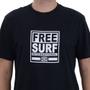 Imagem de Camiseta Masculina Freesurf MC International Preta - 1104054