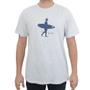 Imagem de Camiseta Masculina Freesurf MC Surfer Branco Mescla - 110405