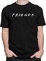 Imagem de Camiseta Masculina Friends Série Camisa 100% Algodão