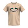 Imagem de Camiseta Masculina Gato Risonho 100% Algodão Camisa Cores