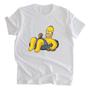 Imagem de Camiseta Masculina Homer Simpsons Camisa De Desenho