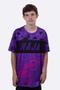 Imagem de Camiseta Masculina HUPI Naja Roxo/Preto