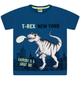 Imagem de Camiseta Masculina Infantil Estampada "T-Rex"