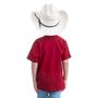 Imagem de Camiseta Masculina Infantil Texas Farm - Cim008 - Vermelho Bordo