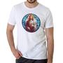 Imagem de Camiseta masculina Jesus Cristo vitral manga curta Fé novidade