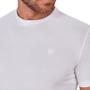 Imagem de Camiseta Masculina Lado Avesso MC Slim Fit Branca - LH17404B